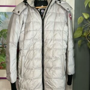 Canada Goose parka - silver - medium